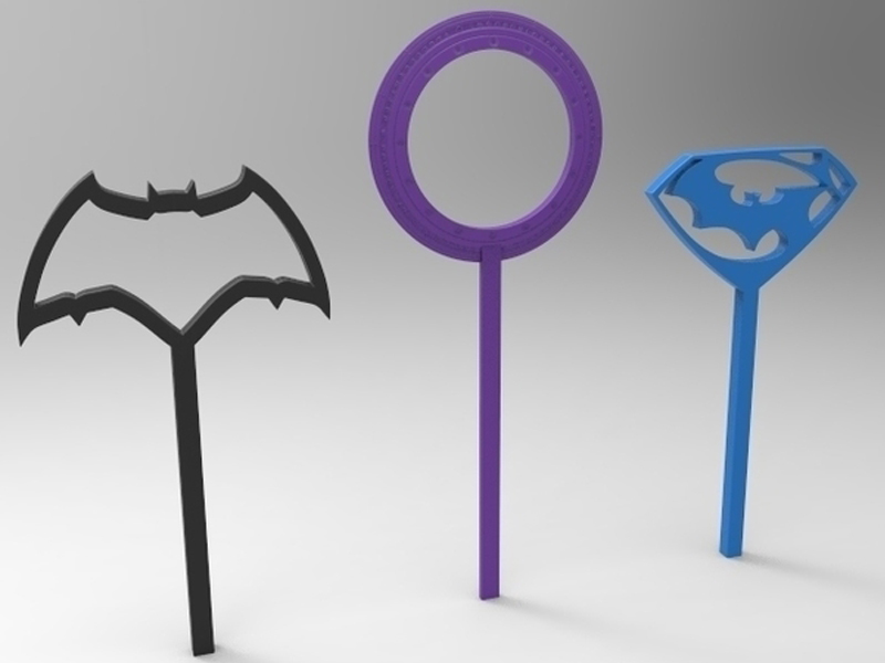 蝙蝠侠超人泡沫魔杖